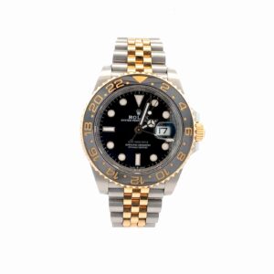 Rolex GMT-Master II “Zombie” Ref. 126713GRNR Two-Tone Jubilee – front view