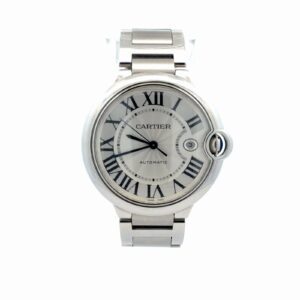 Cartier Ballon Bleu 42mm W69012Z4 Automatic Stainless Steel – front view