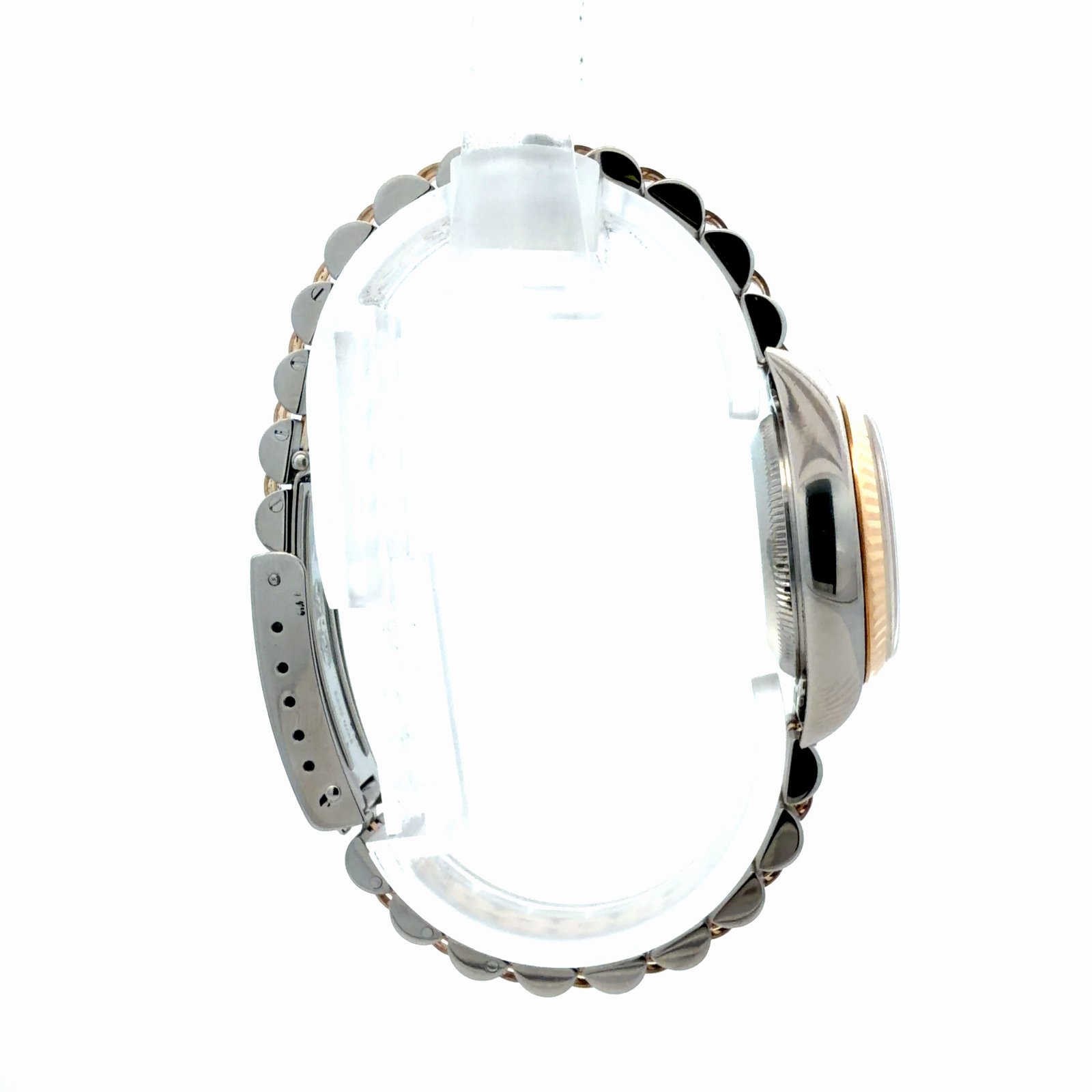 Rolex Lady-Datejust 26mm 79173 Champagne Stick Dial Two-Tone – end view