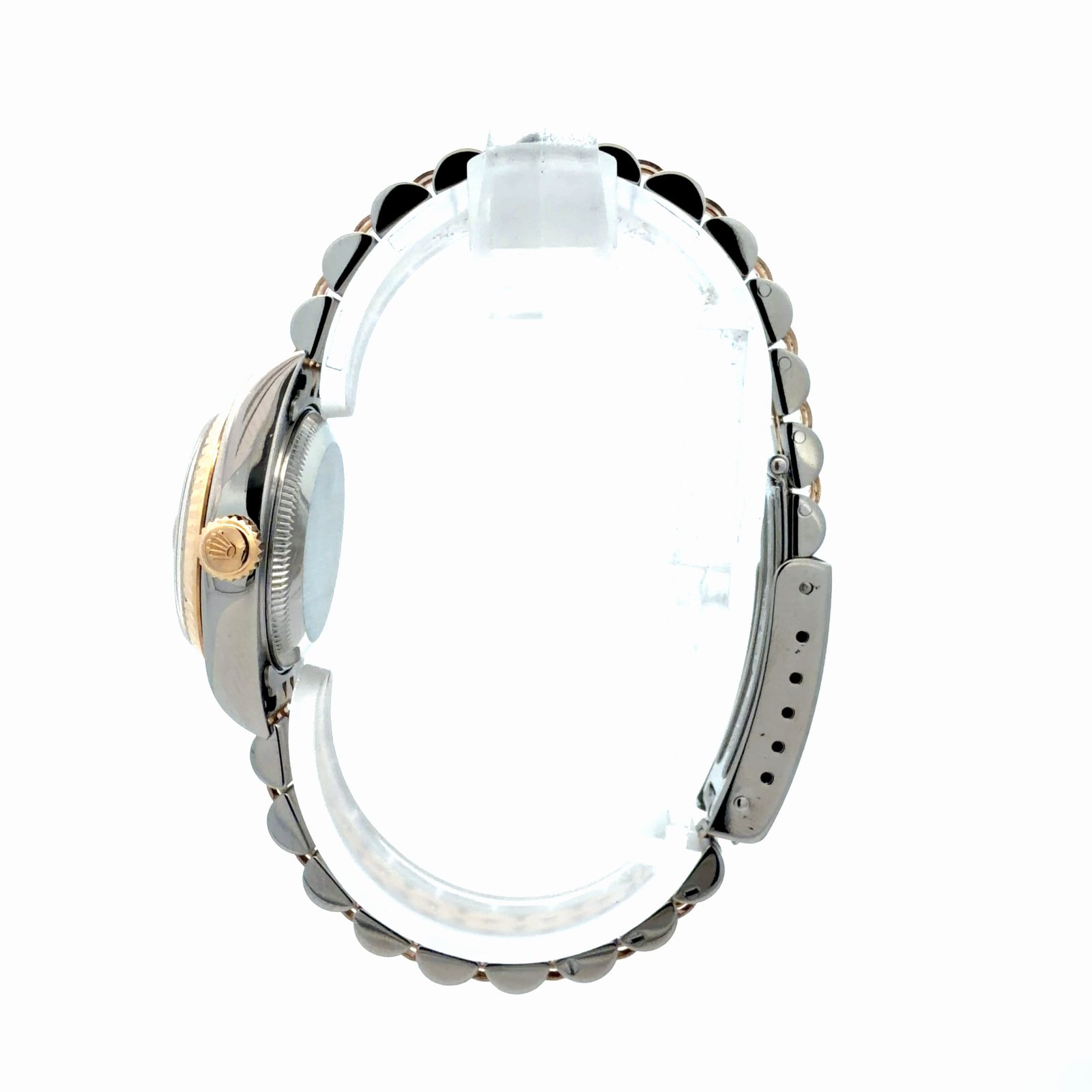 Rolex Lady-Datejust 26mm 79173 Champagne Stick Dial Two-Tone – end view