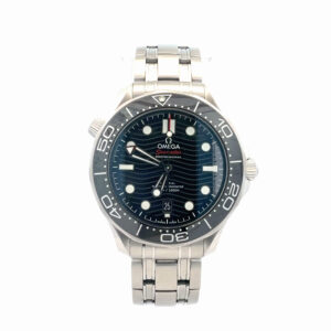 Omega Seamaster Diver 300M 42mm Black Dial – front view