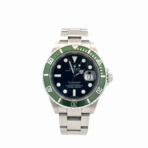 Rolex Submariner Date Kermit 16610LV green bezel, front dial